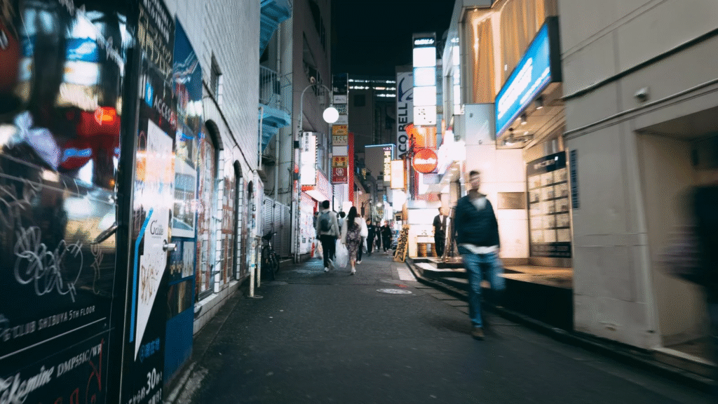 Japan is safe at night